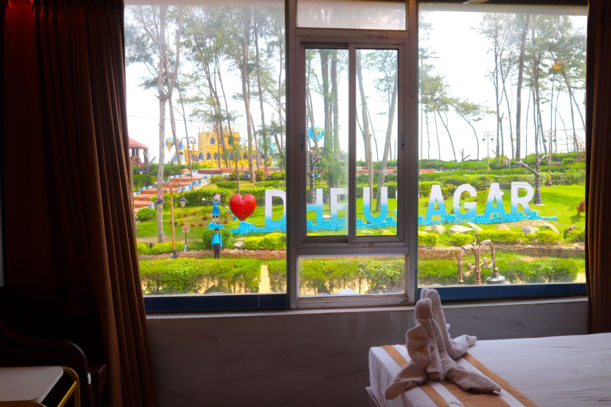 dheusagar resort window view park